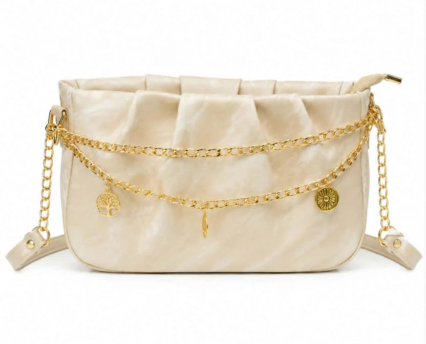 Stylish Velvet Chain Shoulder Bag for Women – Elegant Party & Casual Handbag