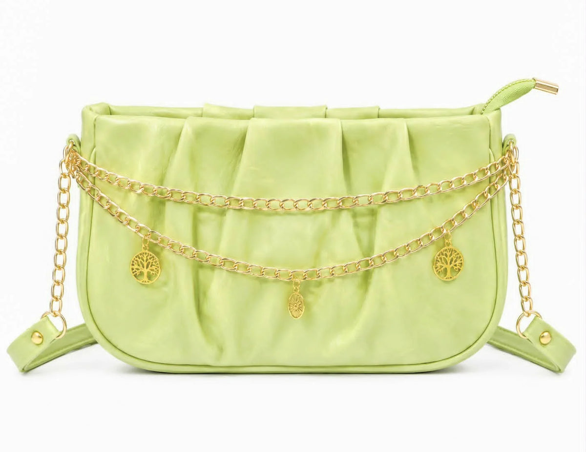 Stylish Velvet Chain Shoulder Bag for Women – Elegant Party & Casual Handbag